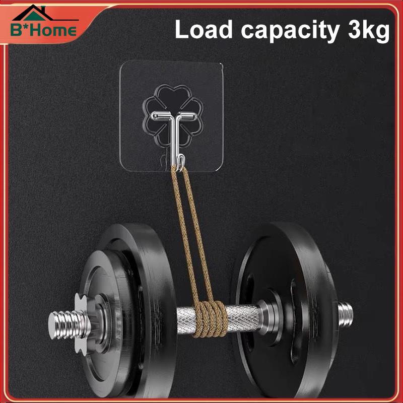 BHTH 1 Pcs Ganchos Transparentes Fortes Autoadesivos Cabides De Parede De Porta Sucção Carga Pesada Ra Cup Suer Para Coz