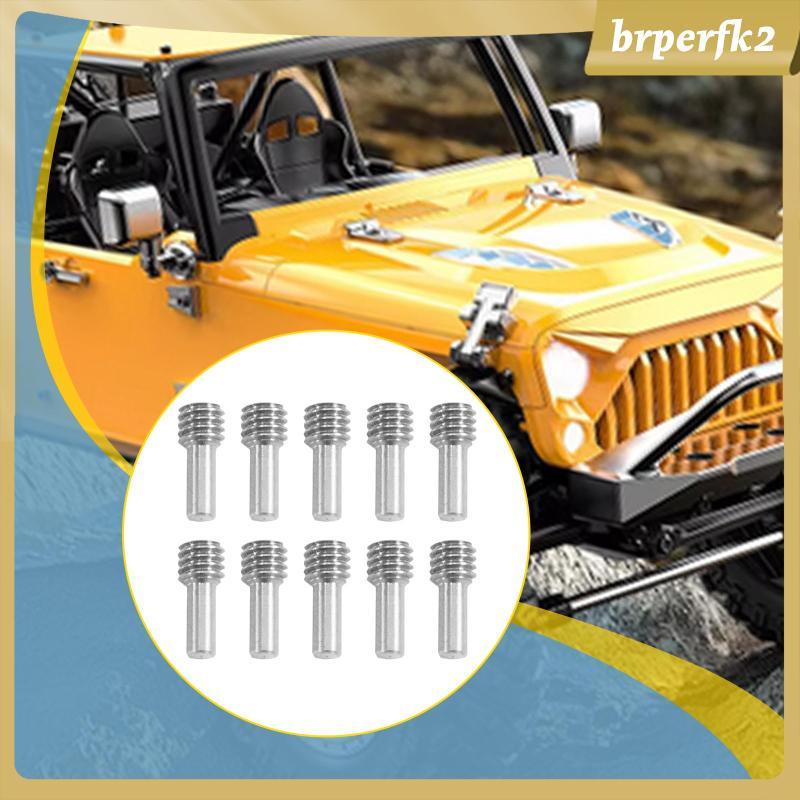 [Brperfk2] 10 Peças De Pinos De Parafuso Do Eixo De Transmissão Em Aço Duro Para H12Y H12Y + Escala 1/12 RC