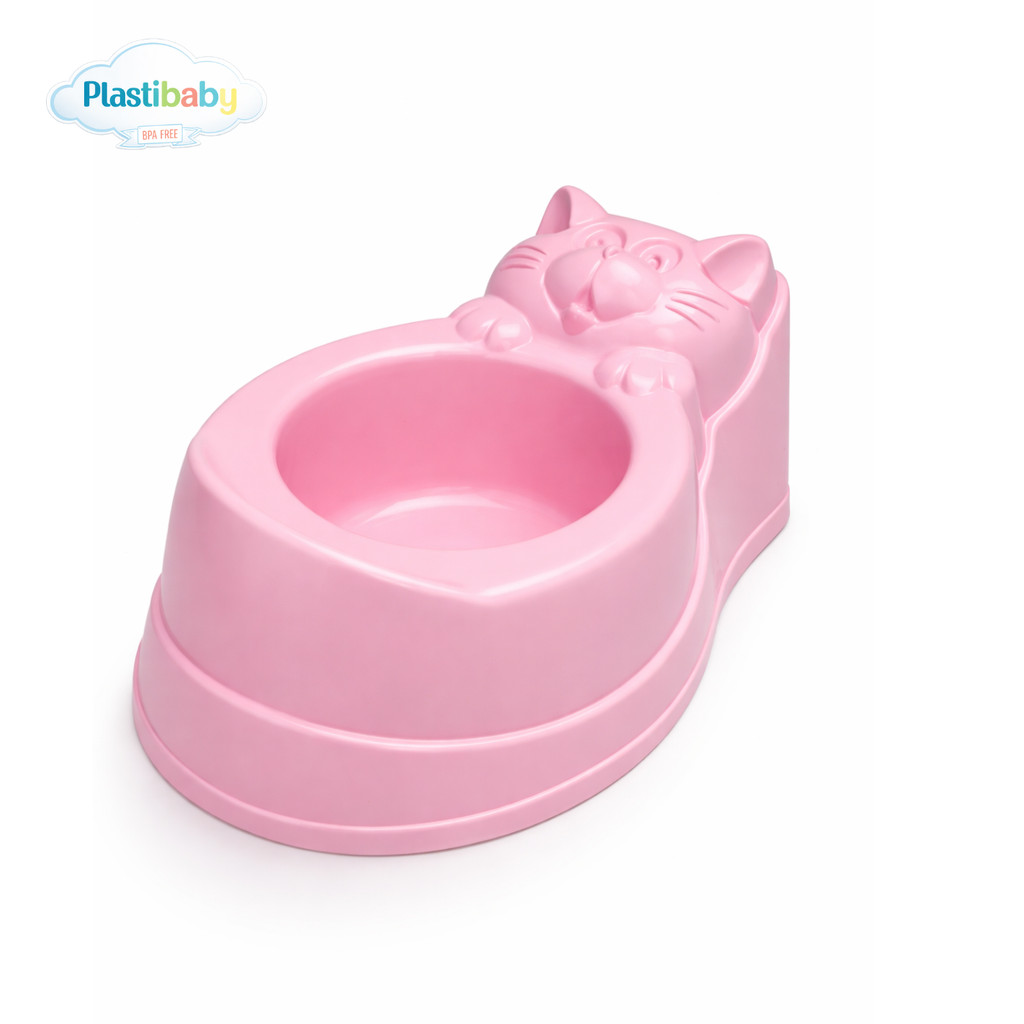Pinico Infantil Baby | Gatinha Rosa | PlastiBaby | Conforto e Confiança no Desfralde — imagem 2 de 2