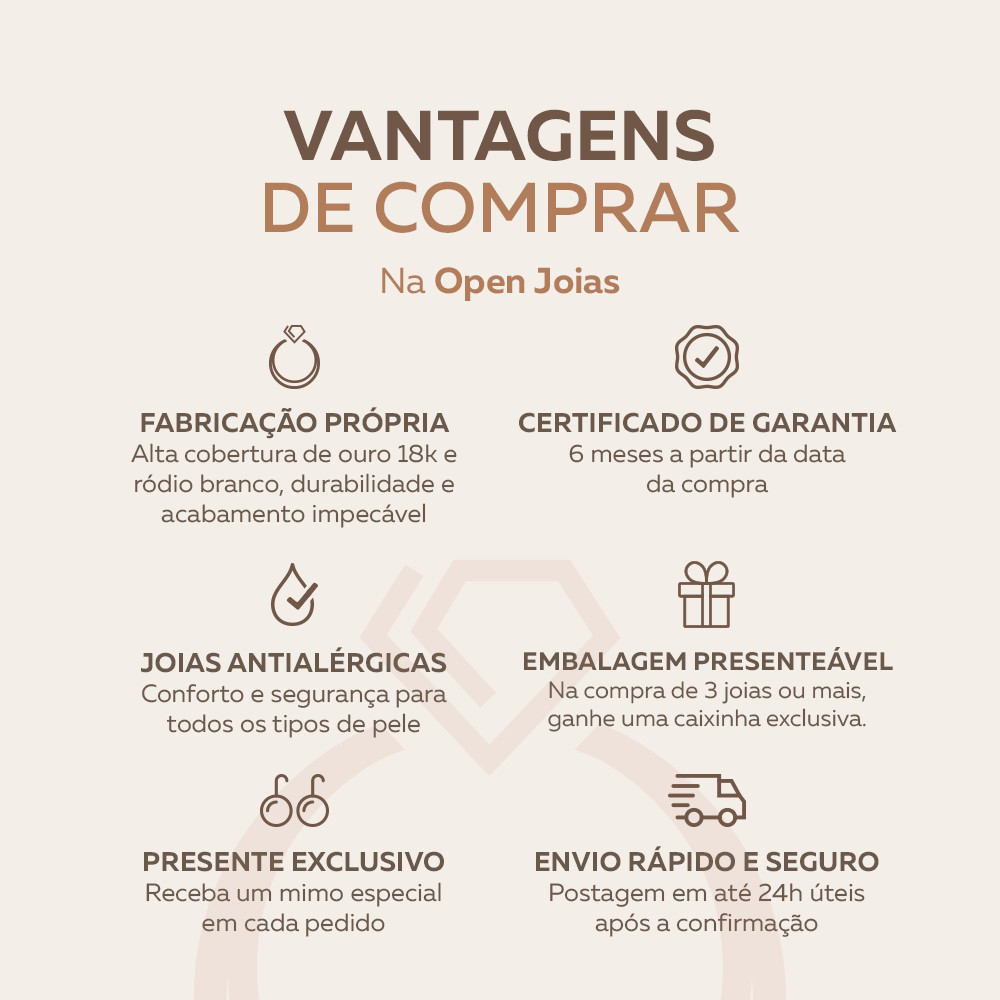 Detalhes do Colar Cordão Baiano com Banho em Ouro 18k