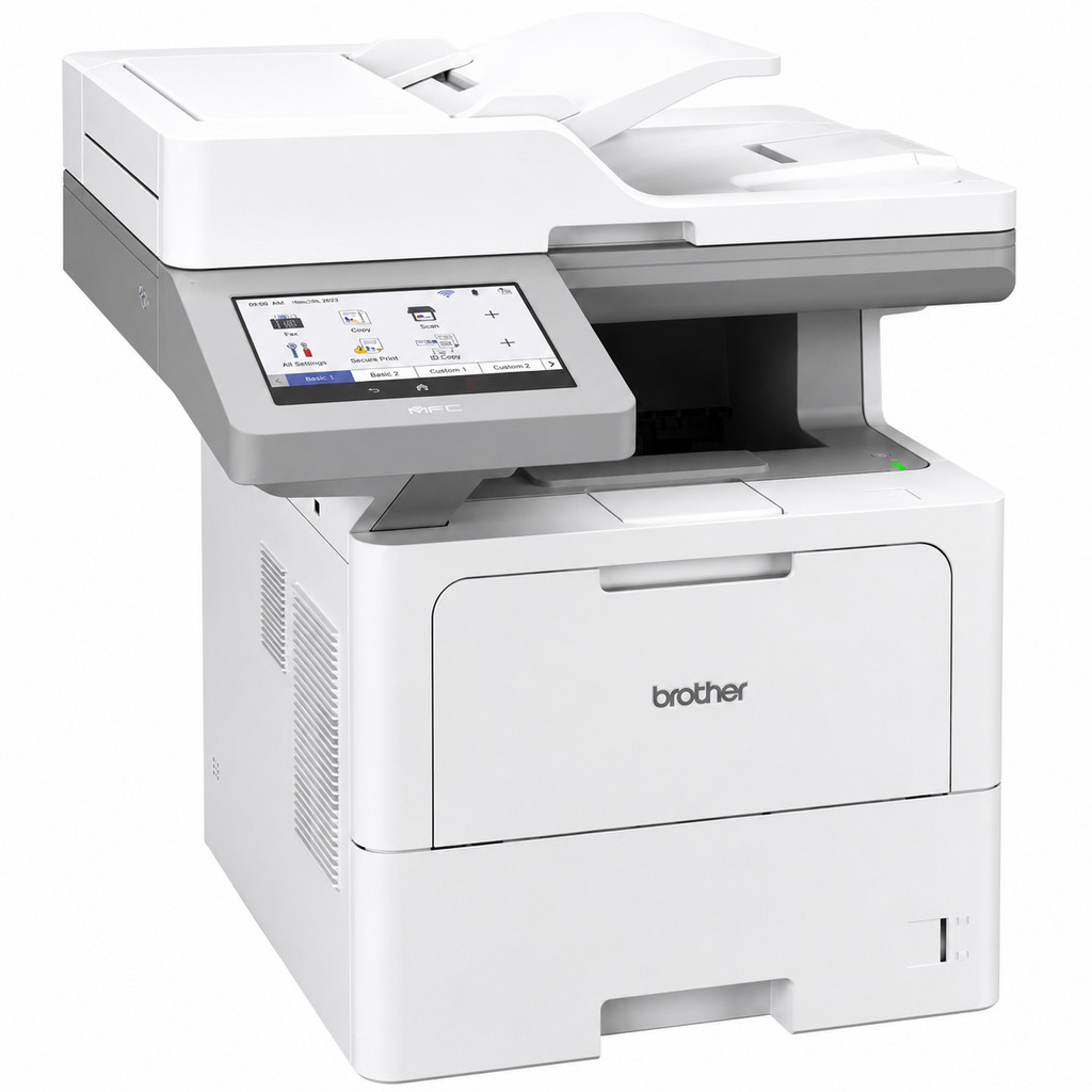 Impressora Multifuncional Brother MFC-L6912DW Laser Monocromática 50ppm Duplex Escritório