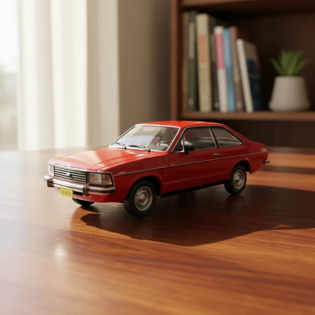 Miniatura Ford Corcel Ii 1979  1:43 Ixo Vermelho