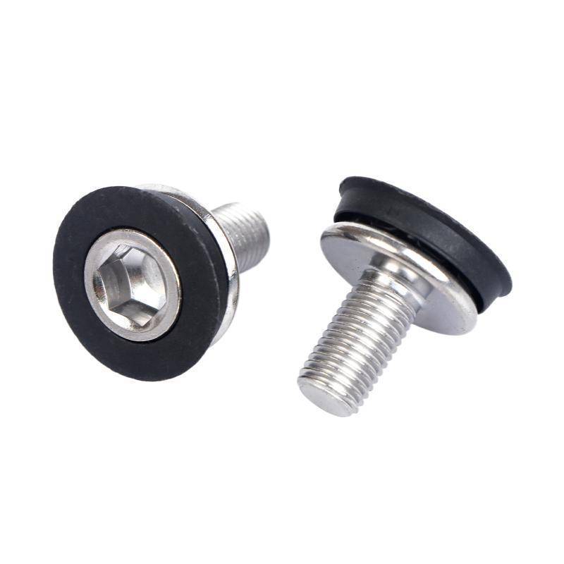 GARDE 2/5/10 Pçs Parafusos Sextavados Internos Da Bicicleta Do Eixo Braet M8 Kit De Parafuso Para Ciclismo Acessórios De