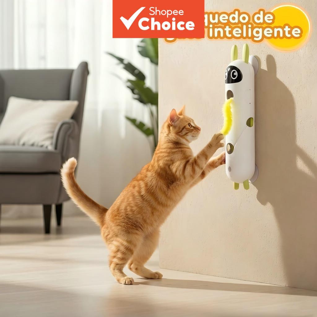 Novo Brinquedo Interativo Para Gatos Com Sensor De Movimento , Ventosa Suspensa Automática , Recarregável Por Usb