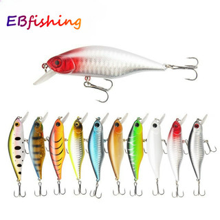 1 Pçs 9.4cm/11.2g Flutuante Água Superior Pesca De Minnow Isca SwimBait 3D Olhos Dura