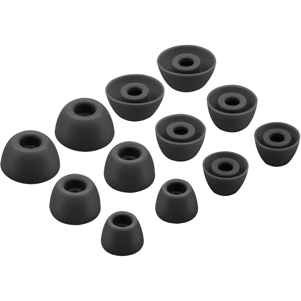 hopopower 6 Pairs Replacement Silicone Eartips for Samsung Galaxy Buds 2 Pro Hea