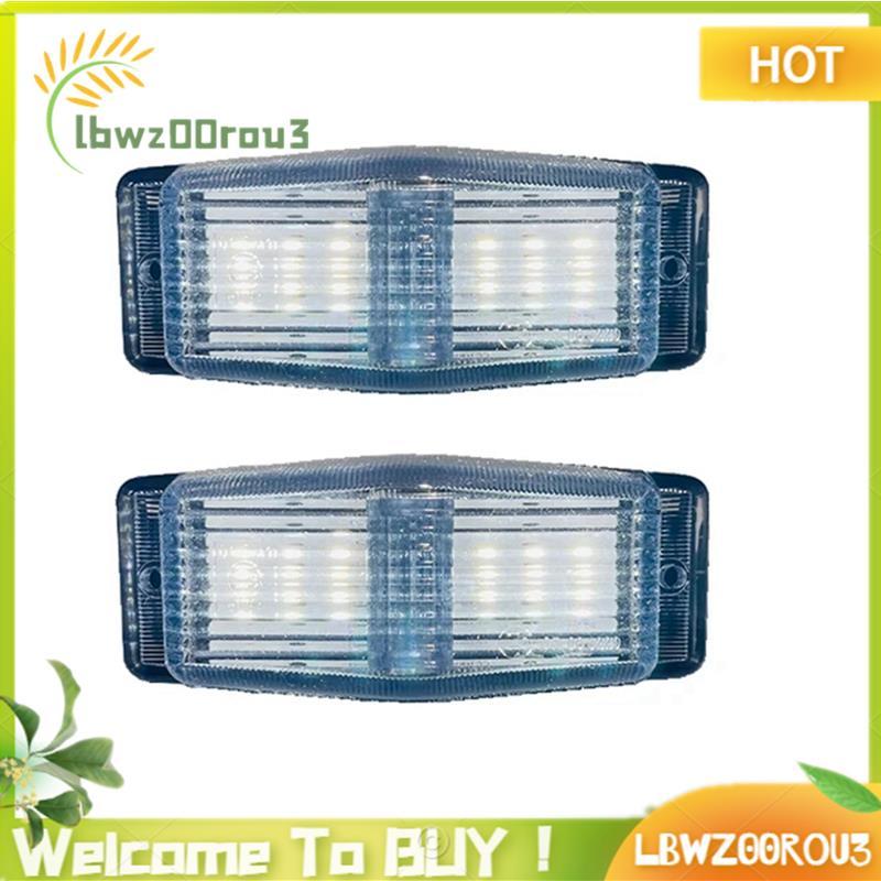 2 Pçs LED Luzes De Marcador Frente Duplo Queimador Indicador Lâmpada Para Homem Caminhão Grill Luz
