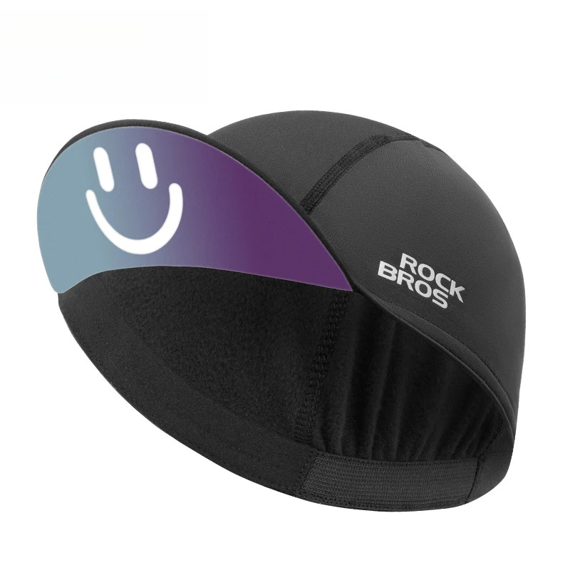 Gorro de Ciclismo de Inverno, Chapéu Térmico à Prova de Vento, Forro de Capacete para Homens e Mulheres, para Corrida ao