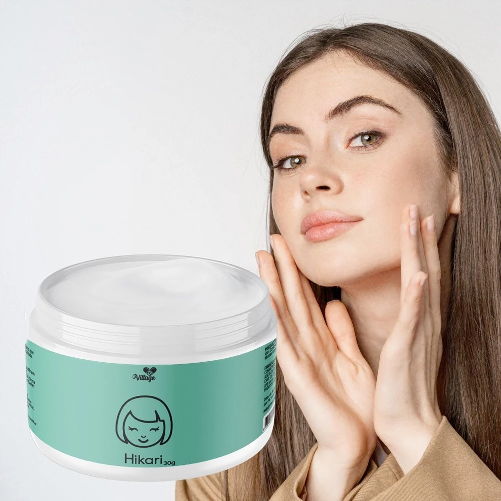 Pele de Porcelana Hikari Hidratante Facial Diário | Óleo de Arroz e Pantenol — imagem 1