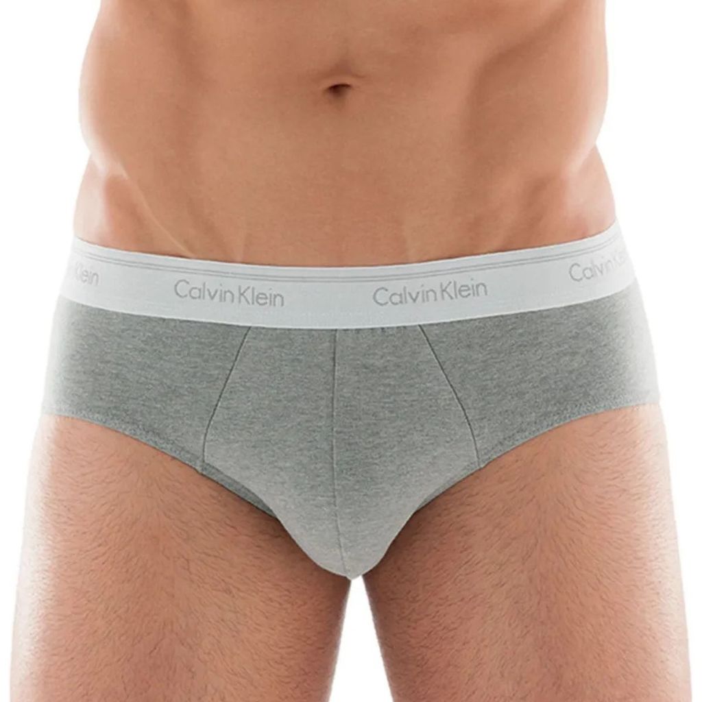 Kit com 2 Cuecas Slip Cotton Calvin Klein