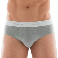 Kit com 2 Cuecas Slip Cotton Calvin Klein Kit Cueca Box Premium Cueca Masculina Algodão Original