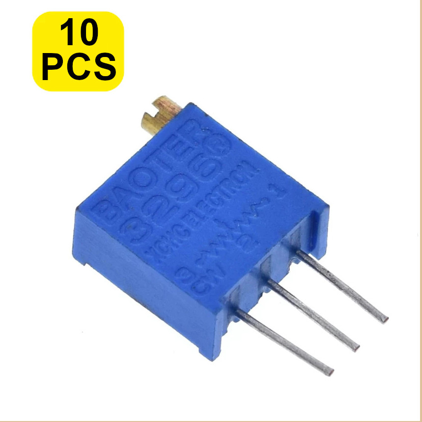 10pcs 100k Trimpot Multivoltas Mini Potenciômetro de Precisão Trimpot Vertical de Precisao