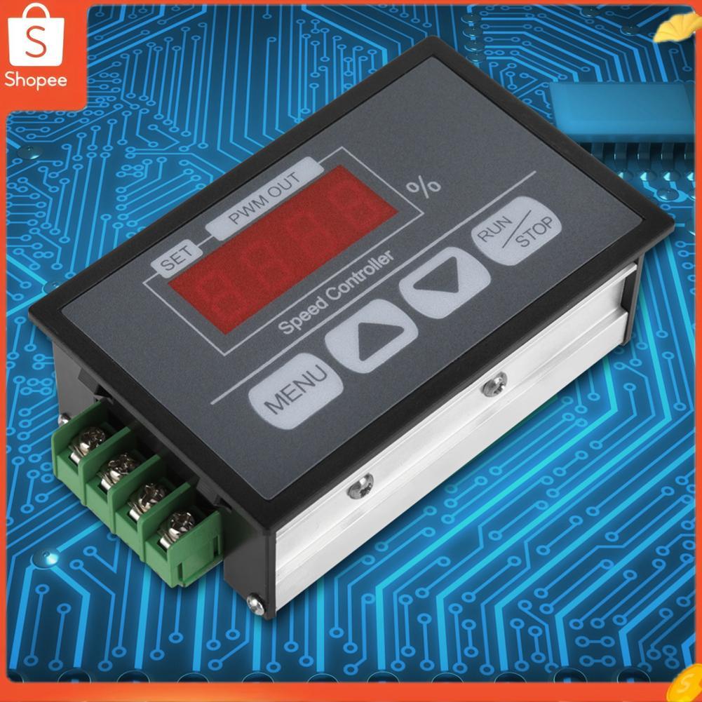 Hap display digital percentual tacômetro dc motor lento start stop controlador de velocidade para escova jog aceleração