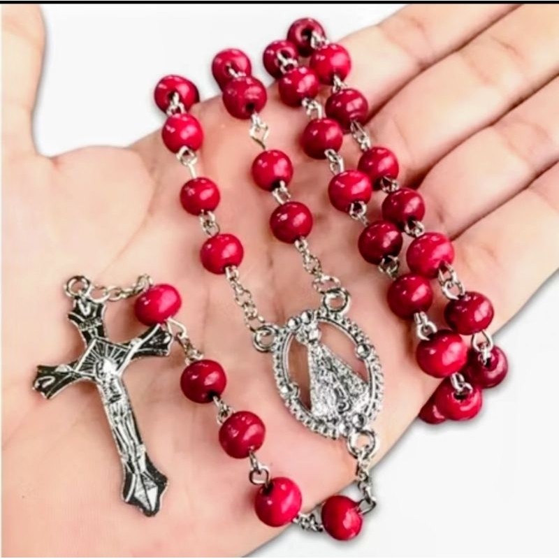 Lindo Terço de Nossa Senhora Aparecida Com Crucifixo | Perfumado Na Latinha
