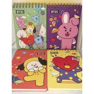Dois frete grátis agitar-fritar bonito dos desenhos animados bobina Vertical livro dupla face gravável tamanho A5