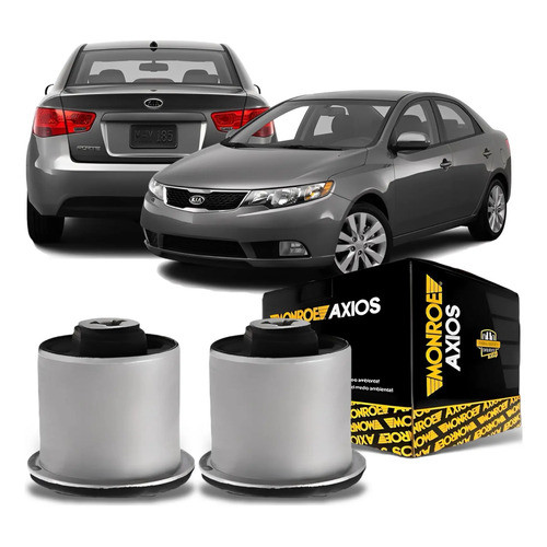 Par Bucha Eixo Traseiro Kia Cerato 2008 2009 2010 2011 2012 Axios