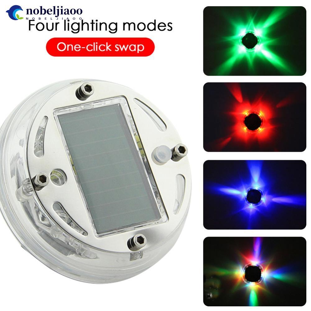 NOBELJIAOO Carro Auto Roda À Prova D'água LED Luz De Energia Solar Flash Aro Do Pneu Da Automóvel Explosão Piscando Tamp