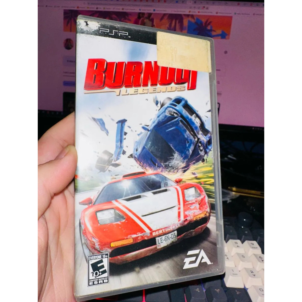 Jogo Burnout Legends Psp