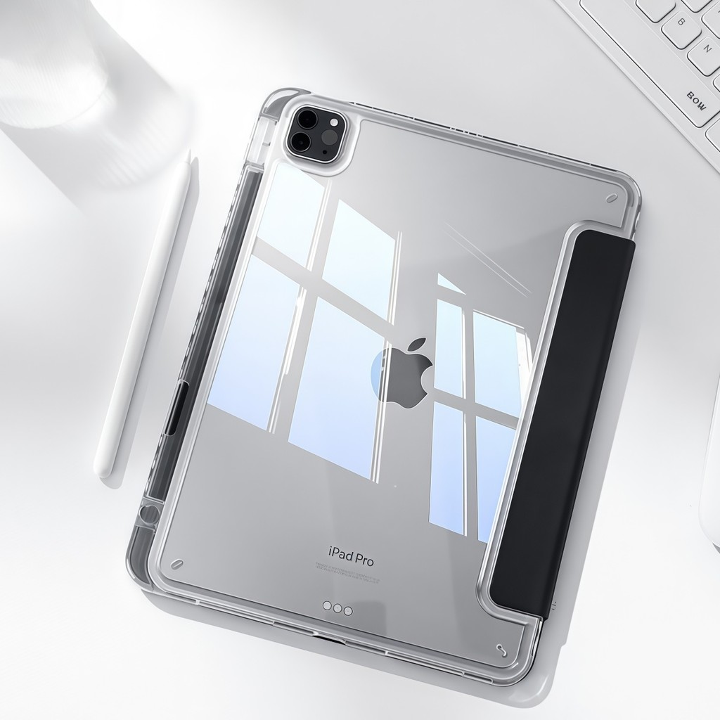 Capa protetora transparente de alta qualidade para iPad 12 11 A18 A16 10 9 8 7 1