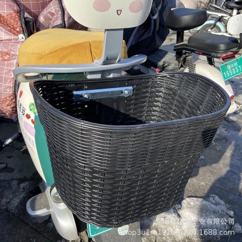 Cesto traseiro para bicicleta elétrica, cesto para bicicleta, cesto traseiro para scooter elétrico, cesto ampliado para