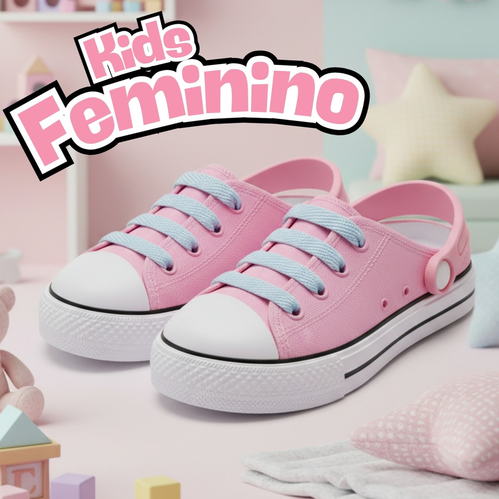 Babuche Infantil Menino Menina Macio Emborrachado Preto Juvenil Ideal Para Escola e Lazer