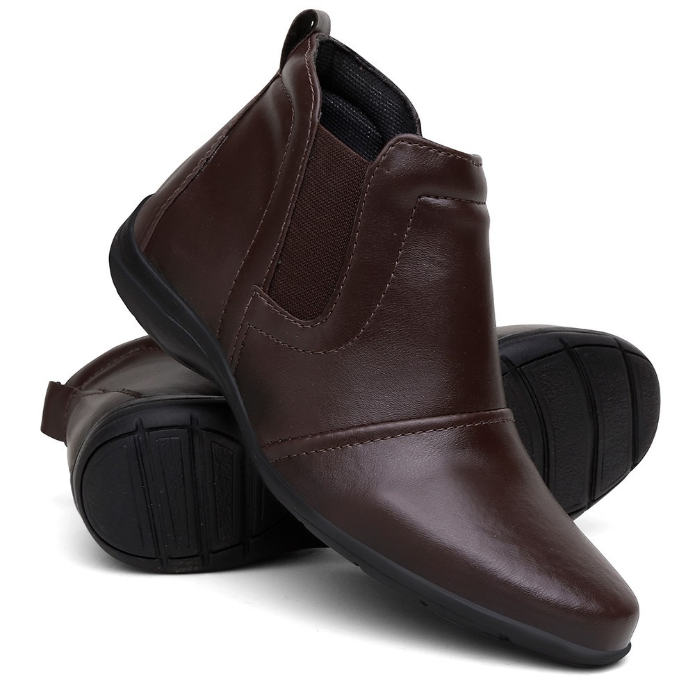 Coturno Bota Feminina Unissex Cano Curto Super Leve Confortavel Salto Baixo Rodeio Lançamento Envio Rapido