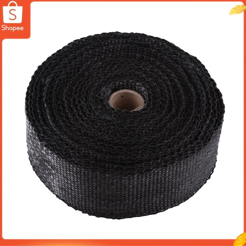 Hap 10M Tubo de escape para motocicletas Coletor de envoltório térmico cobre fita de rolo de isolamento de fibra de