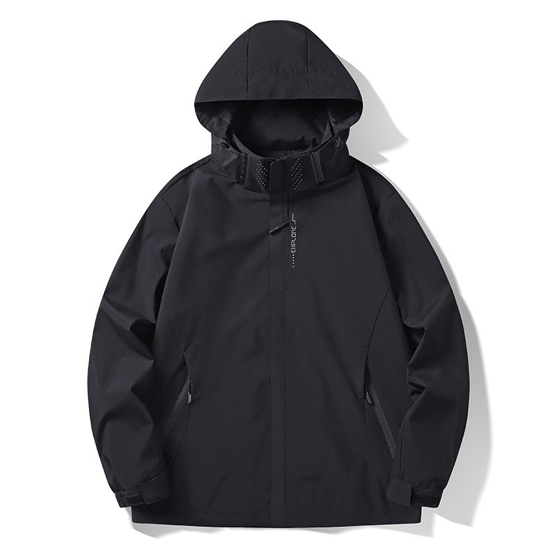 Jaqueta masculina 2026 primavera outono workwear jaqueta ao ar livre à prova de vento impermeável workwear jaqueta espor