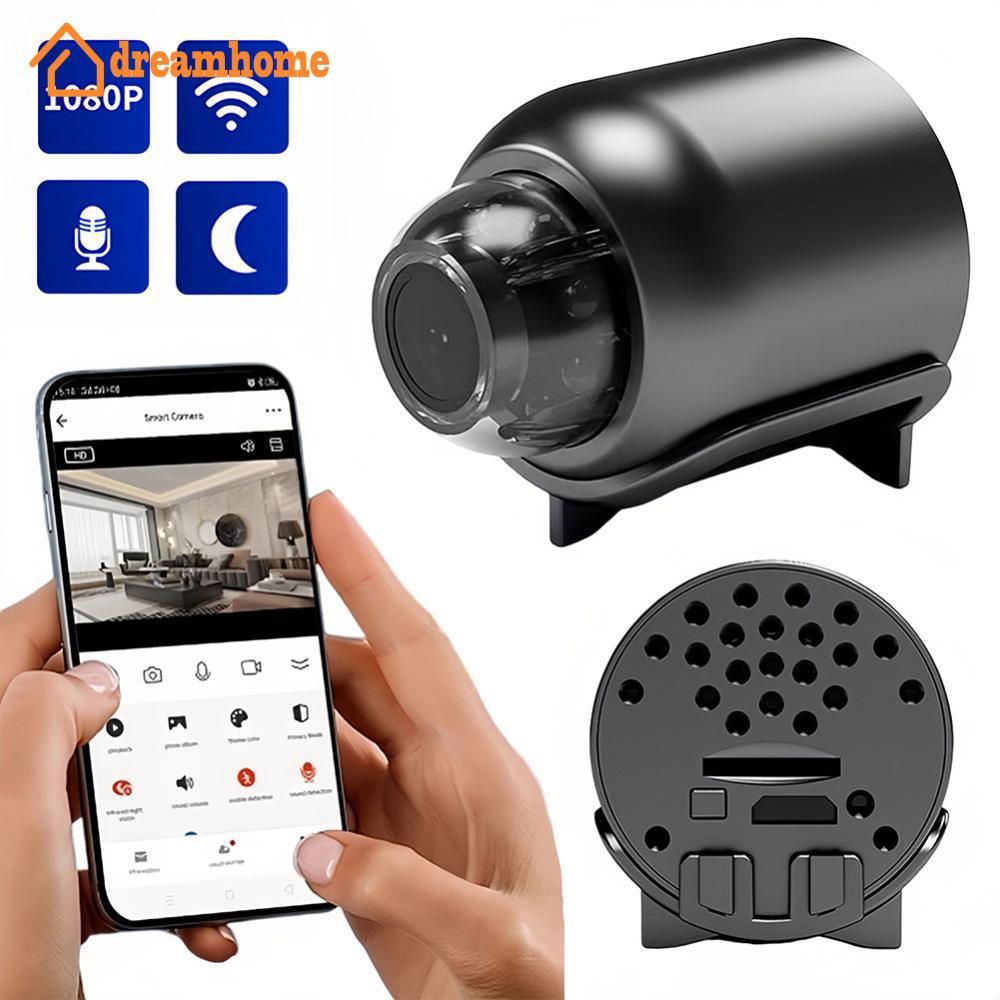 DREAMHOME 1080P HD Mini Câmera WiFi Sem Fio De Visão Noturna Casa X5 Remota Crianças Monitoramento De Segurança Para Ani