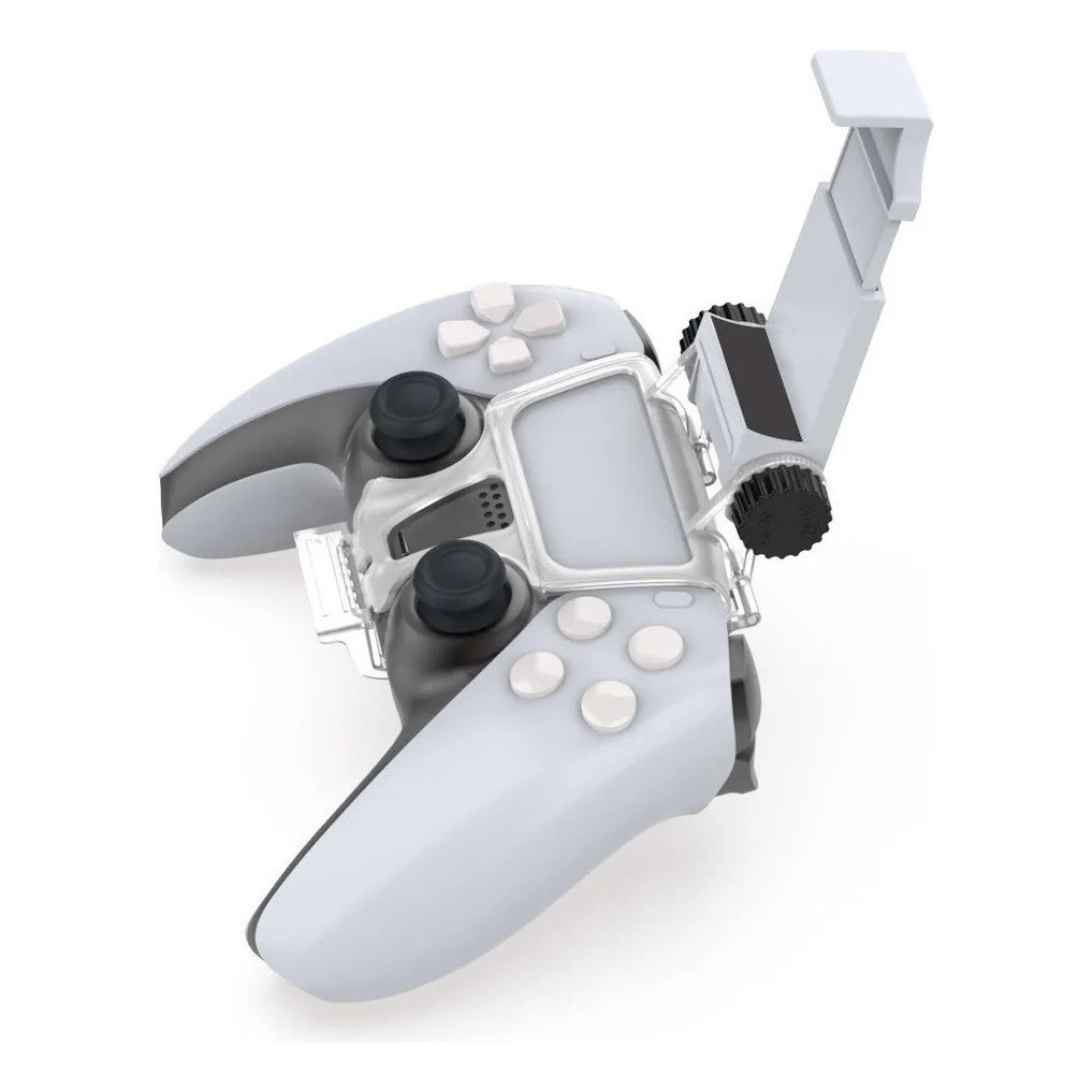 Suporte De Celular Conecte Controle Ps5 Dualsense Ajustável Suporte para Celular e Controle Ps5 ajustável