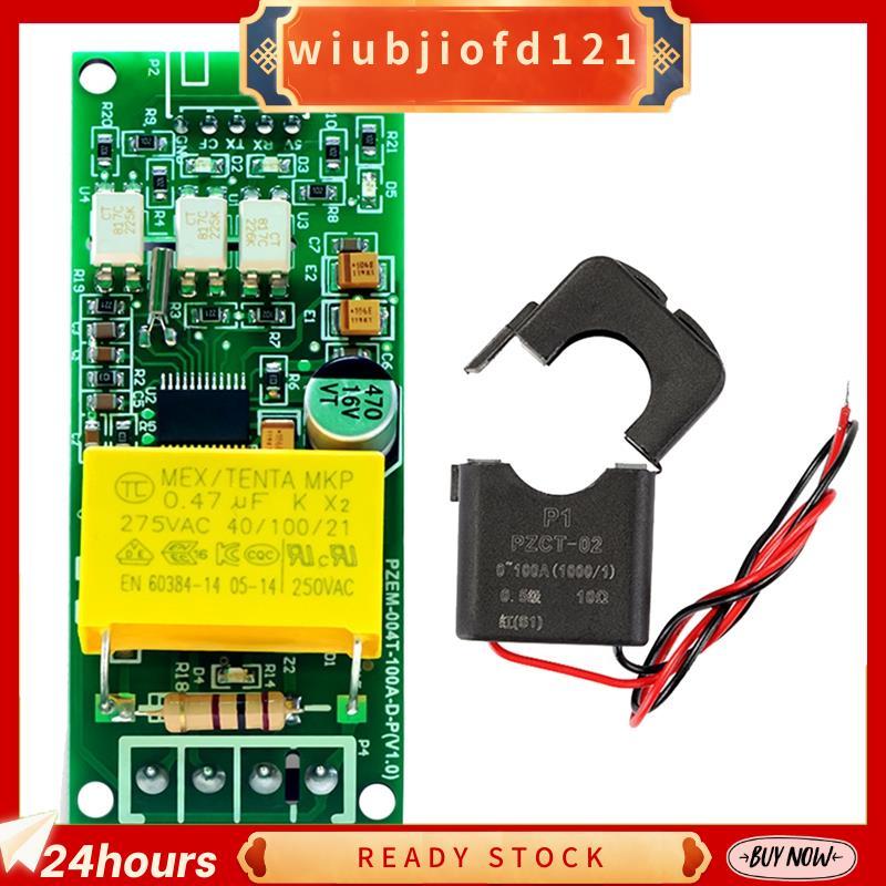 Peças De Reposição Acessórios 100A PZEM 004T Wattímetro + Medidor CT Kwh Aberto Volt Amp Módulo De Teste De Corrente Par