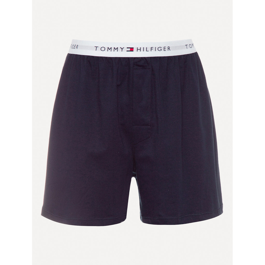 Cueca Tommy Hilfiger Samba Canção Knit Athletic Azul Marinho