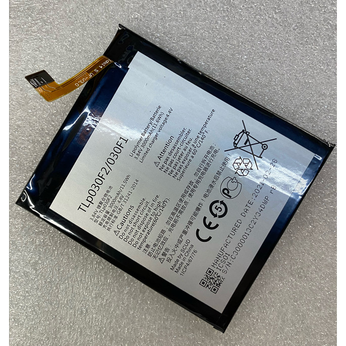 [Estoque pronto] Adequado para bateria de celular Blackberry/Alcatel DTEK60 TCL 950tcl 950 TLP030F1/F2