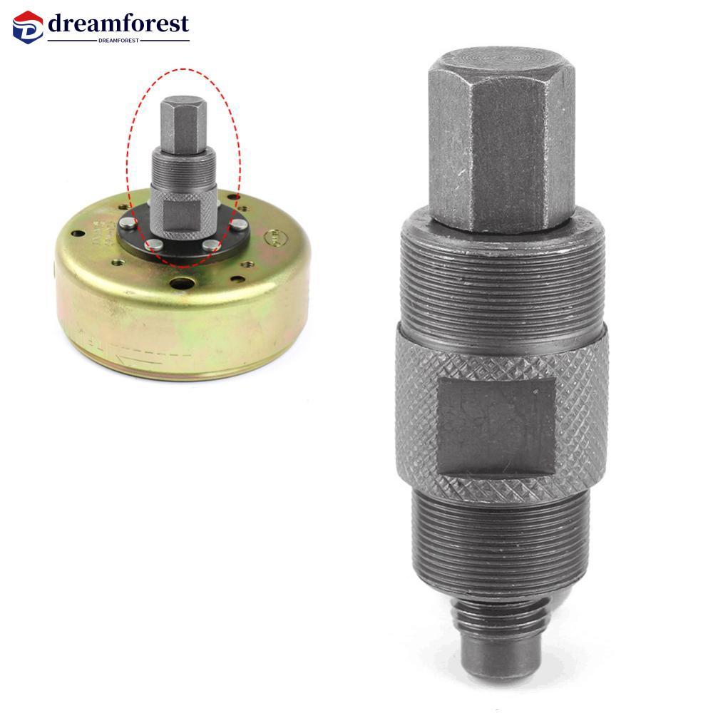 DREAMFOREST 27mm E 24mm Ferramenta De Reparo Extrator De Volante Magneto De Cabeça Dupla Para GY6 50 125 150cc Scooter A