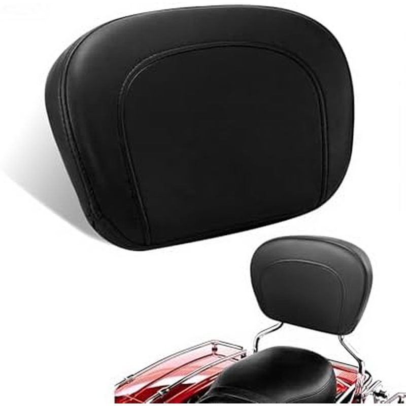 Com Encosto Uprig Passageiro Street 2009-2023 Pad Touring King Sissy Fits Road & amp ; Harley Electra Standard Glide Bar