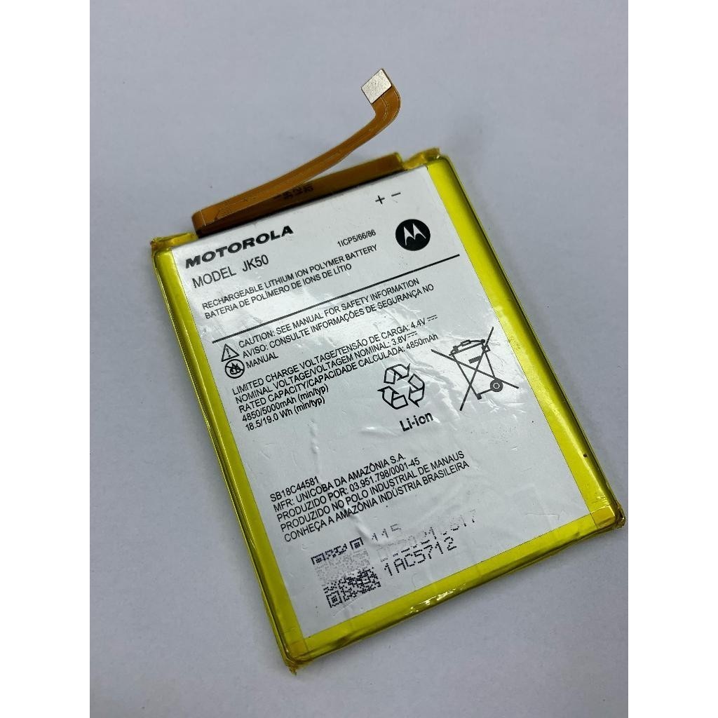 Bateria Moto G10 G20 G30 G31 E40 G7 Power G9 Play G8 Power Lite Moto One Fusion Original Retirada