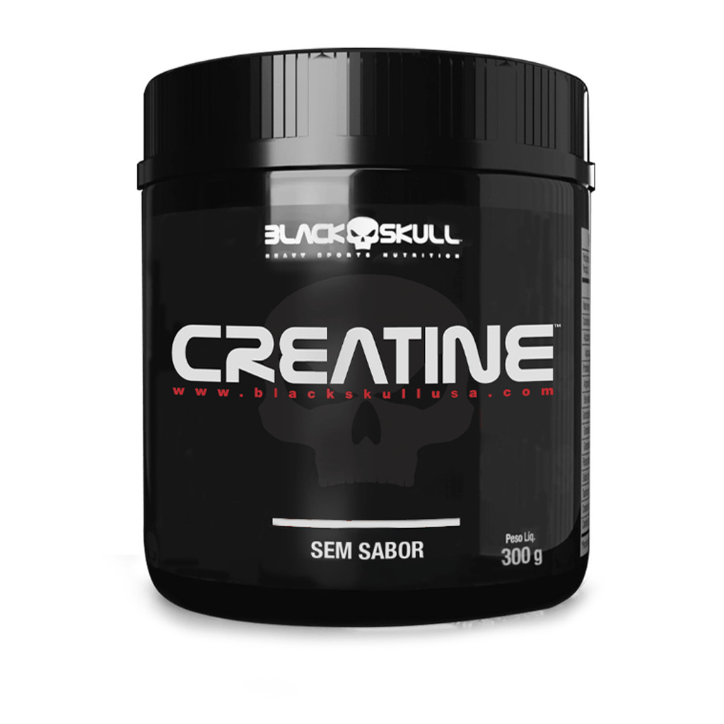 Creatine - Creatina Monohidratada - 300g - Black Skull