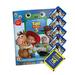 Toy Story 5 Álbum Capa Mole+06 envelopes(30 Figurinhas) - Panini - Oficial Disney Pixar