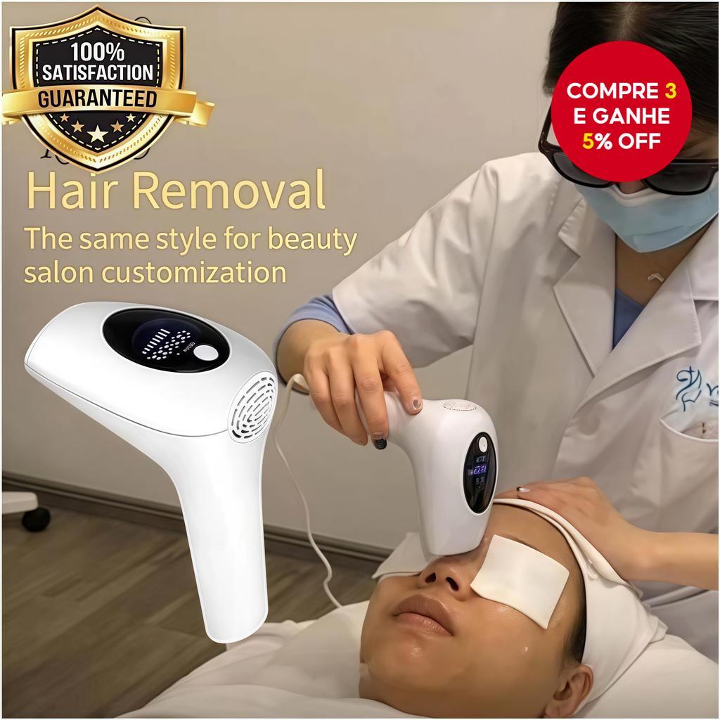 Dispositivo De Remoção De Pêlos De Alta Qualidade Combinando Pulso Fotoelétrico (IPL) E Tratamento facial A laser Em Um