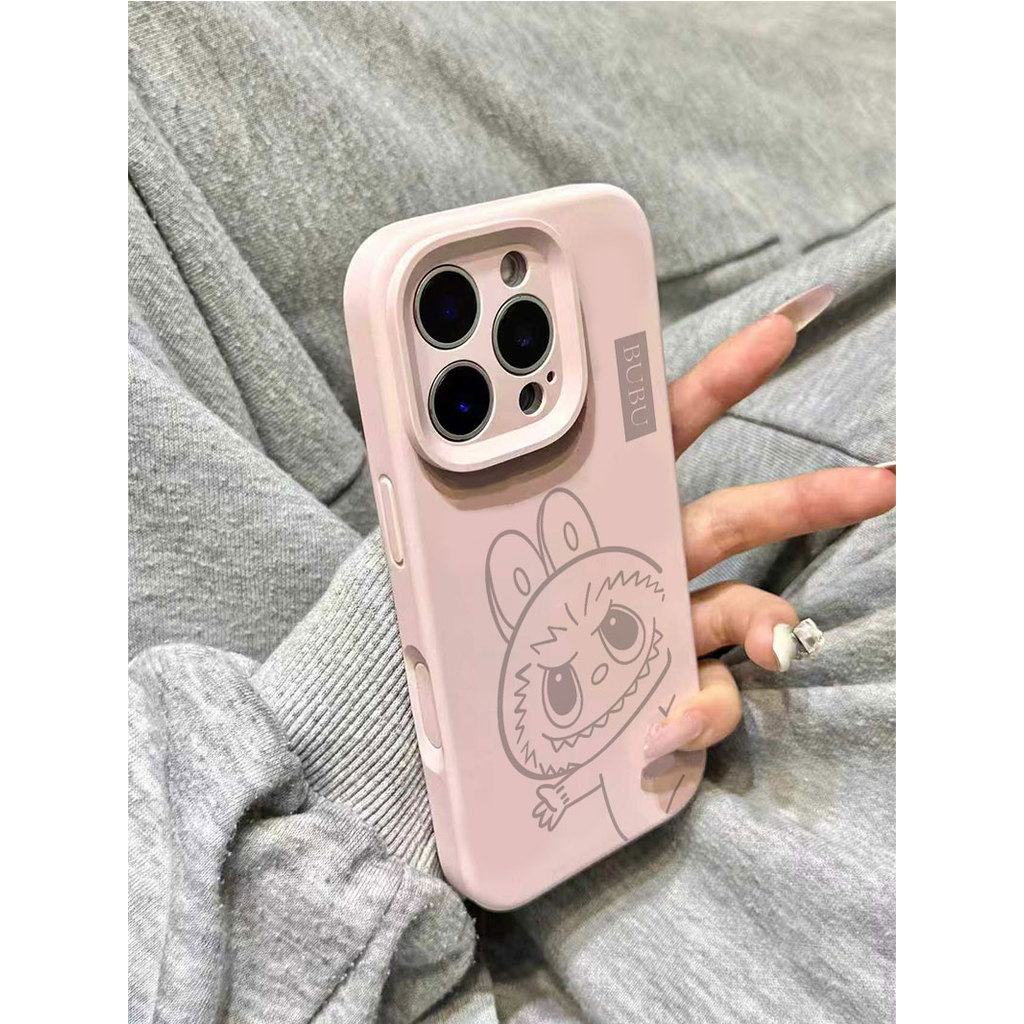 Capinha importada para iPhone Capinha para iPhone Capinha celular Apple Sonda Labu Pano Silicone Líquido Adequado para i