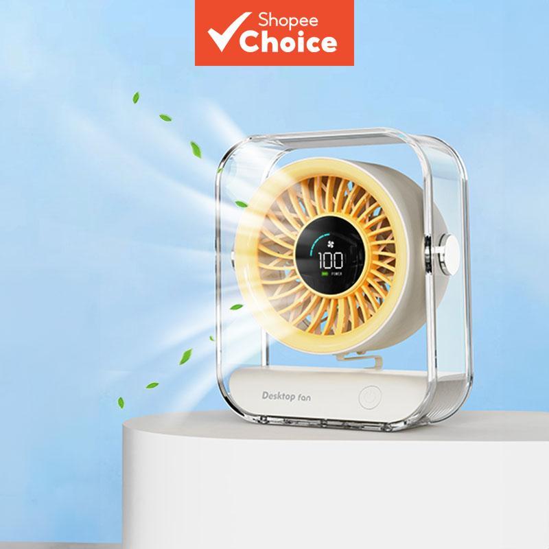 Ventilador de mesa portátil, ventilador de alta velocidade com entrada USB, ventilador doméstico silencioso pequeno,