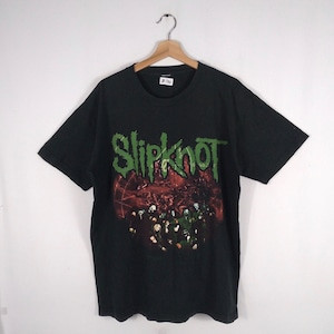 Camiseta Masculina Feminina Oversized Estampa Banda Slipknot Vintage Heavy Metal Rock Streetwear T-shirt