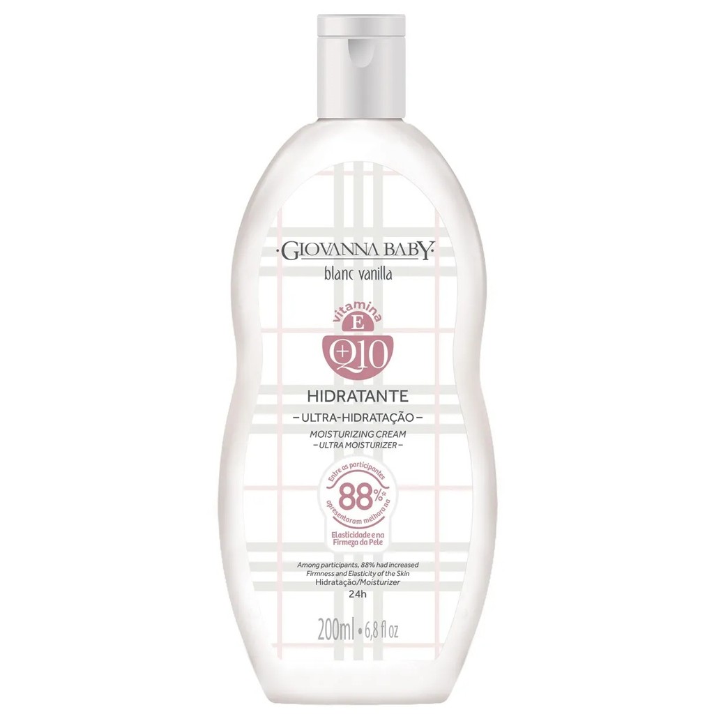 Creme Hidratante Desodorante Q10 Giovanna Baby Blanc Vanilla 200ml
