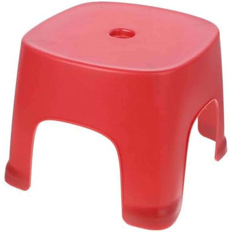 PRETYZOOM Non-Slip PVC Step Stool for Kids and Adults - Indoor Bathroom Foot Stool for Shower Sitting Shoe Change and To