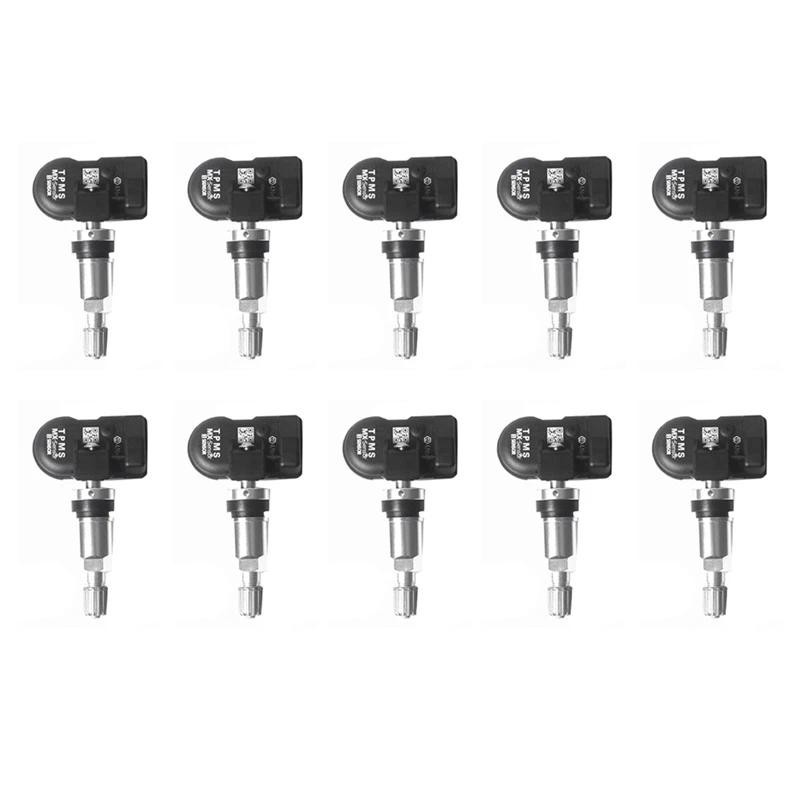 10 Peças Sensor MX Programável 315MHZ + 433Mhz Universal 2 Em 1 Sistema De Monitoramento De Pressão Dos Pneus TPMS Ferra