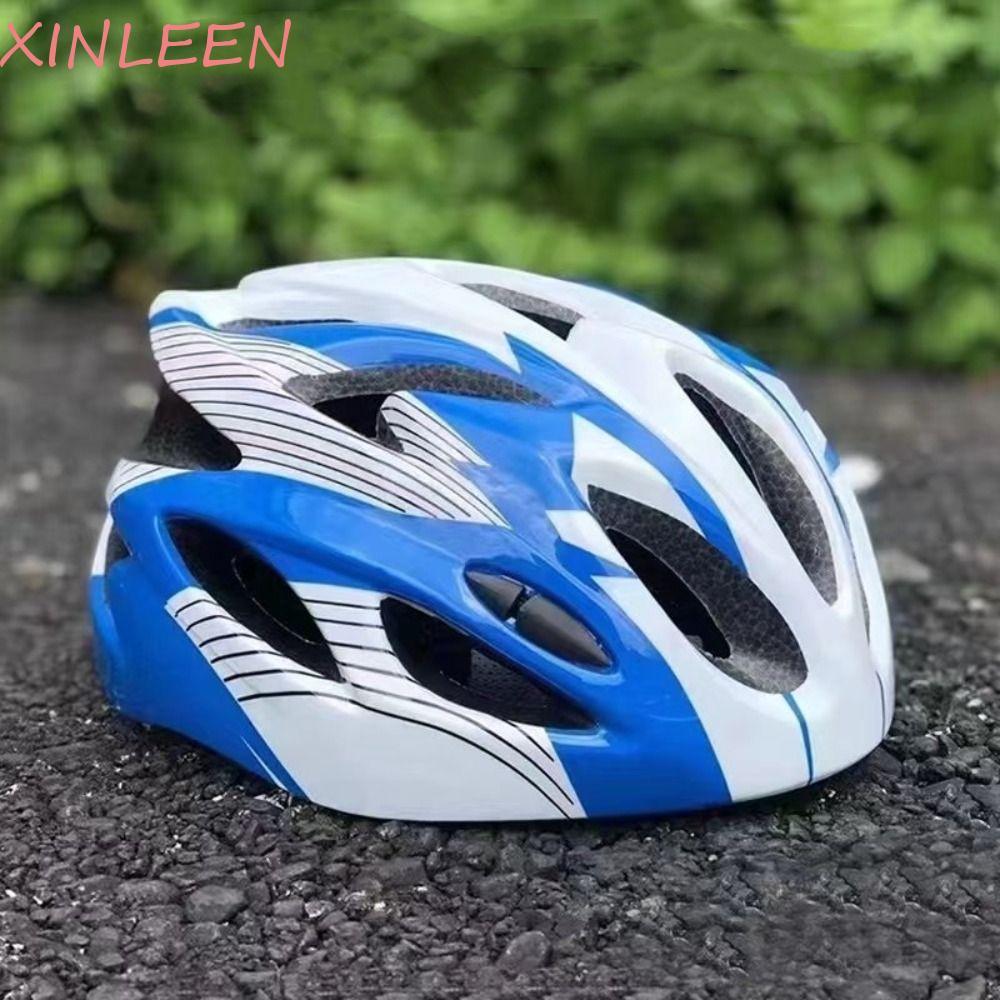 Capacete De Bicicleta Infantil XINLEEN , Ciclismo Com Forro Confortável De Segurança , Boné Oco Para De Estrada