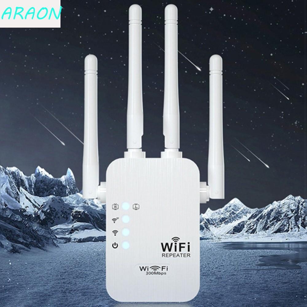 Amplificador De Sinal Wi-Fi ARAON , WIFI De 2.4 GHz E 300 Mbps , Roteador Branco Dos Eua 802.11n Repetidor TV