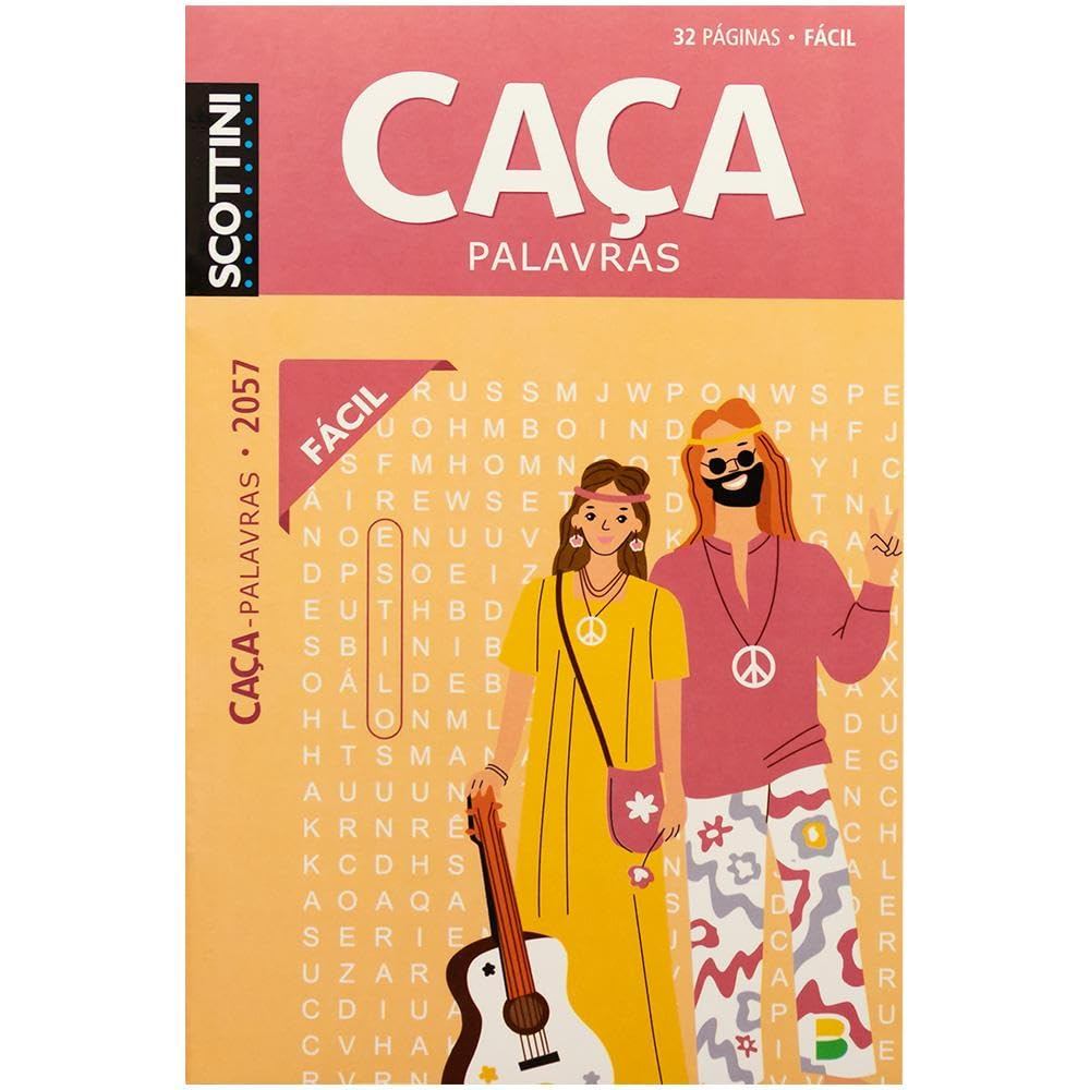 Scottini Caça-palavras | 32p | N.2057 | Fácil