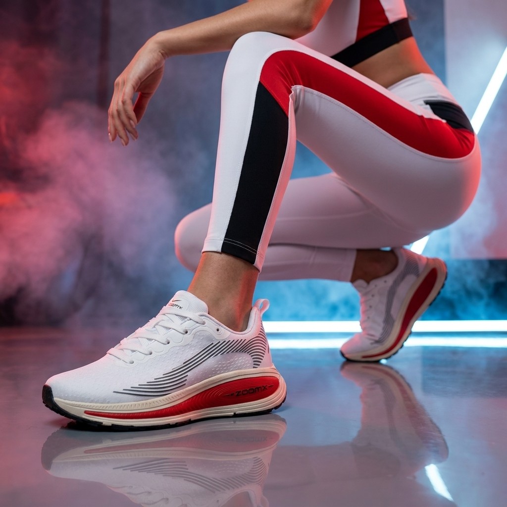 Tênis Feminino Para Esporte Corrida Academia Leve Macio Confortável Respirável Sola Amortecida