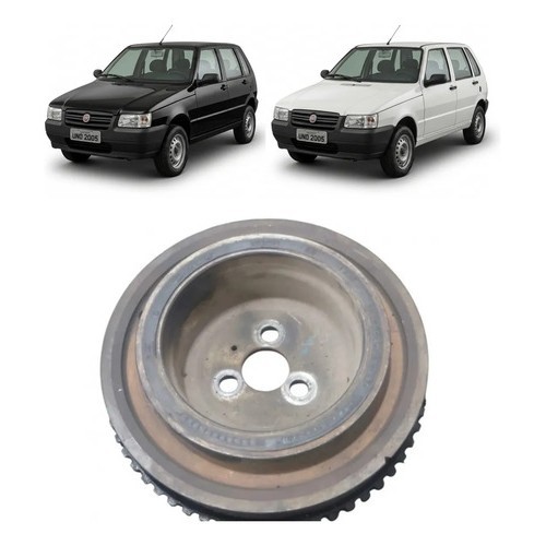 Polia Virabrequim Roda Fonica Fiat Uno Fiorino  2005 A 2012